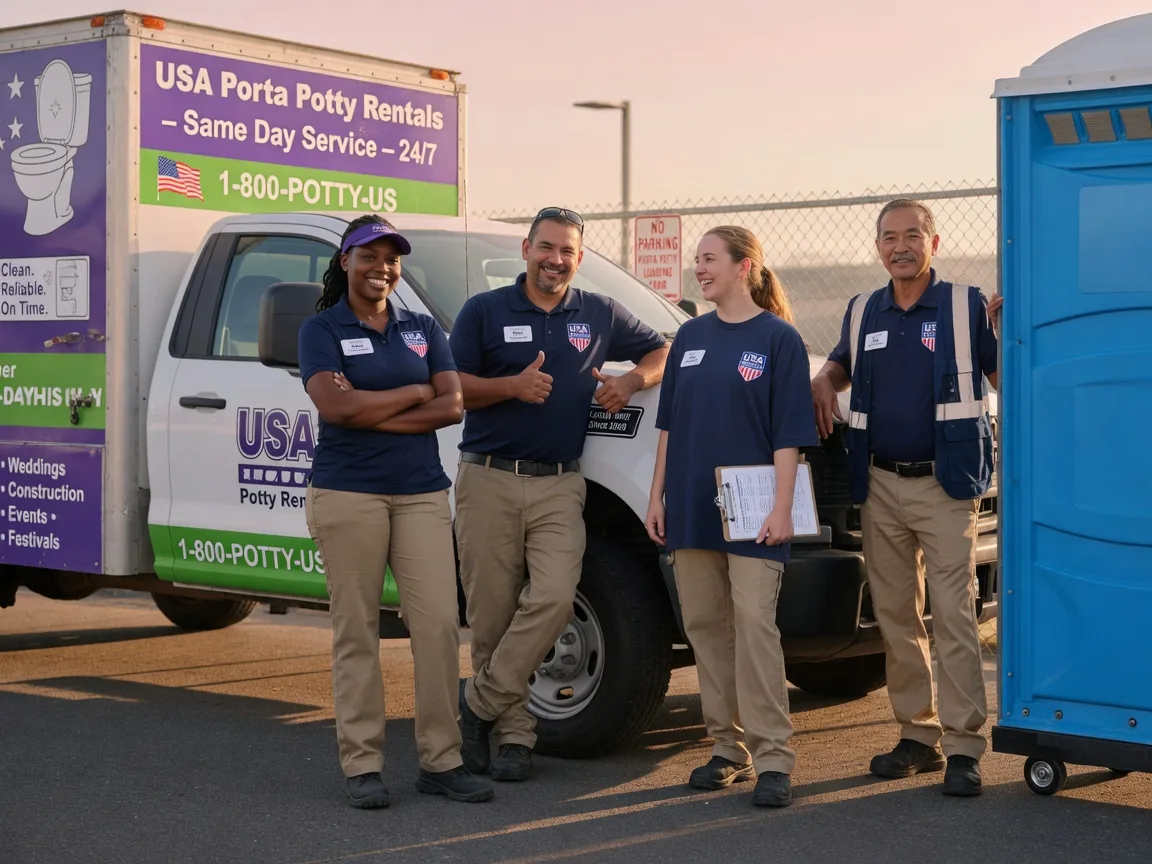 Porta Potty Rental company in Orinda, CA